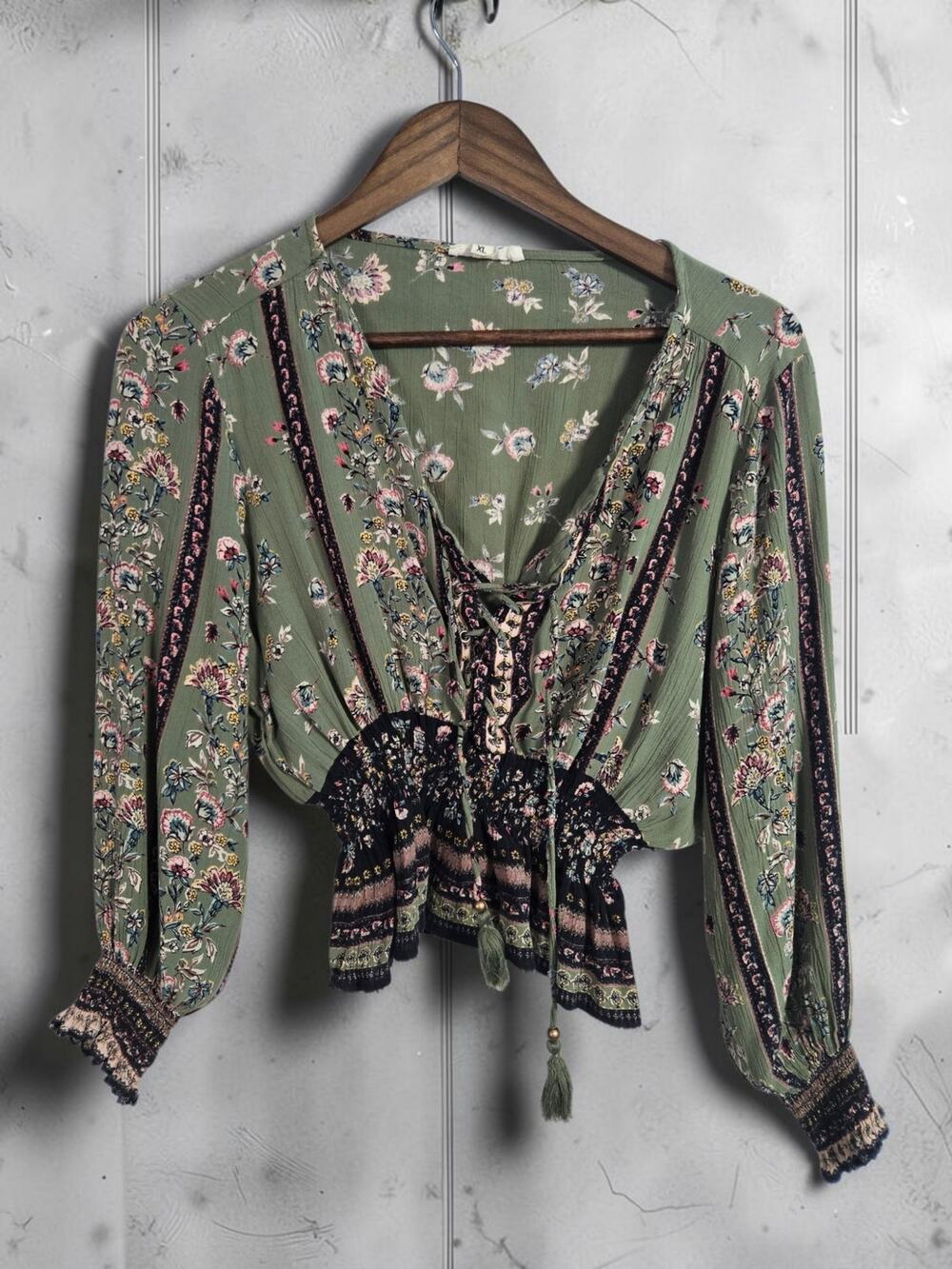 Boho Flowy Top – Women’s Size XL